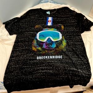 Men's knit graphic t